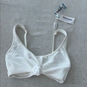 Frankie's Bikinis Greer Top - White